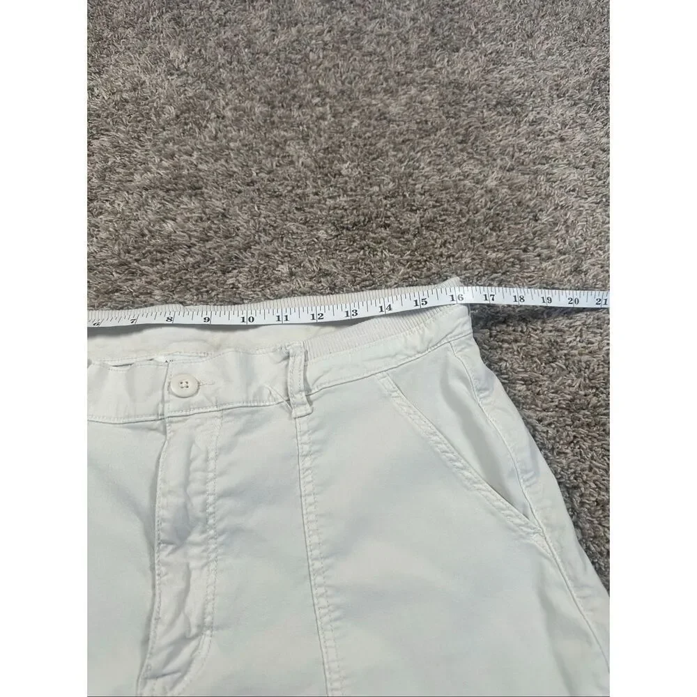 AE Dreamy Drape Stretch Cargo Super High-Waisted Baggy Wide-Leg Pant Beige 12 S